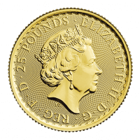 Gold & Silver Coins 1/4oz Half Ounce Gold Royal Mint Britannia 9999 Bullion Coin