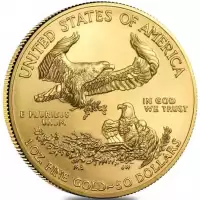 Gold & Silver Coins 1 oz US Mint American Gold Eagle $50