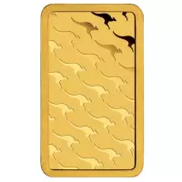  10 Gram Perth Mint Kangaroo Gold Minted Bar