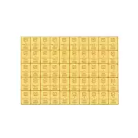  50 x 1g CombiBar ABC Minted 9999 Gold Tablet
