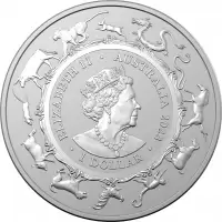  1oz Silver Royal Australian Mint Lunar Rabbit 2023 Minted Bullion Coin