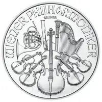  1oz 999 Silver Vienna Philharmonic Coin