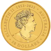  1/2oz Perth Mint Kangaroo Minted Coin Gold
