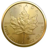  1oz Canadian Gold Maple Leaf Coin