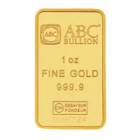  1oz ABC Bullion Minted Gold Tablet